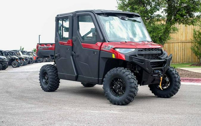 New 2025 POLARIS RANGER CREW XP 1000 NORTHSTAR EDITION ULTIMATE SUNSET RED