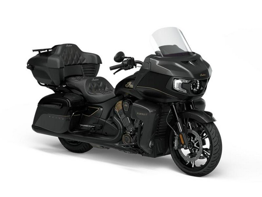 2023 Indian Motorcycle® Pursuit Elite Super Graphite M / Black M w/ SB Accents