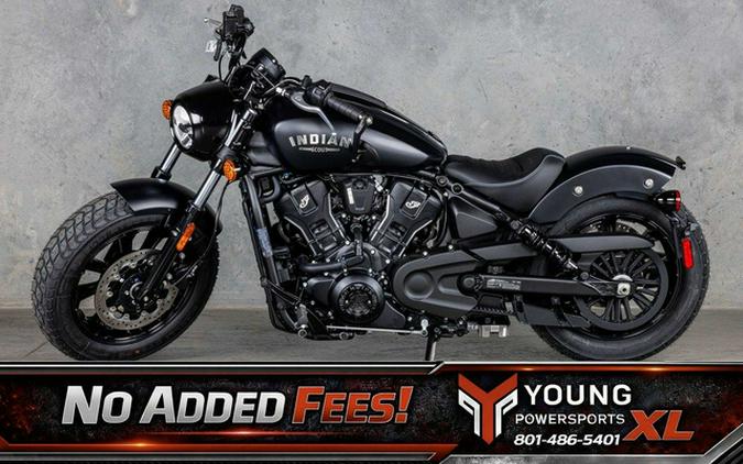 2026 Indian Scout Bobber Limited +Tech Black Smoke