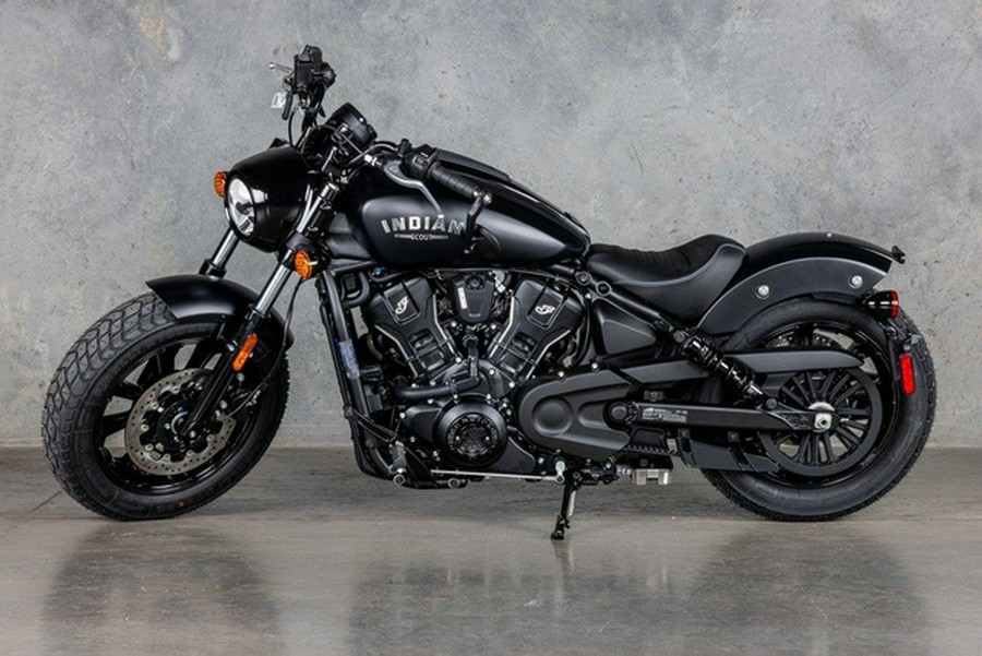 2026 Indian Scout Bobber Limited +Tech Black Smoke