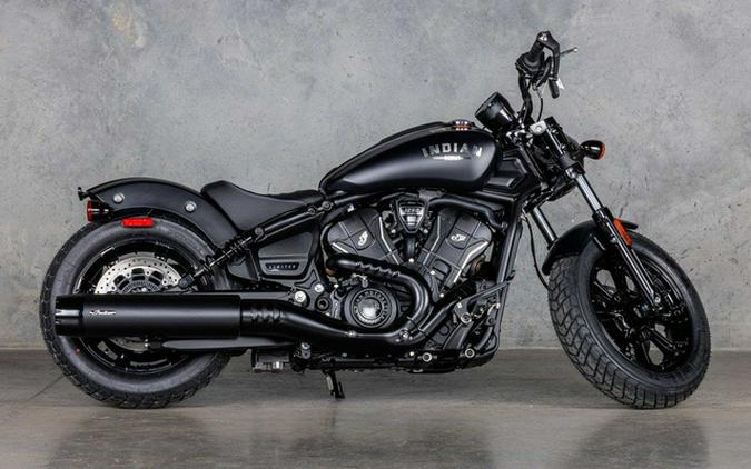 2026 Indian Scout Bobber Limited +Tech Black Smoke