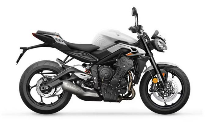 2025 Triumph Street Triple 765 R Pure White