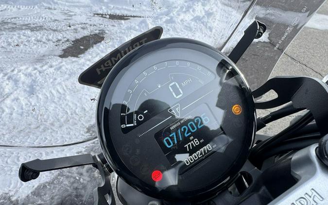 2025 Triumph Trident 660 Diablo RedSapphire Black