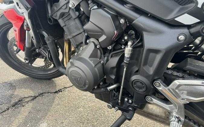 2025 Triumph Trident 660 Diablo RedSapphire Black
