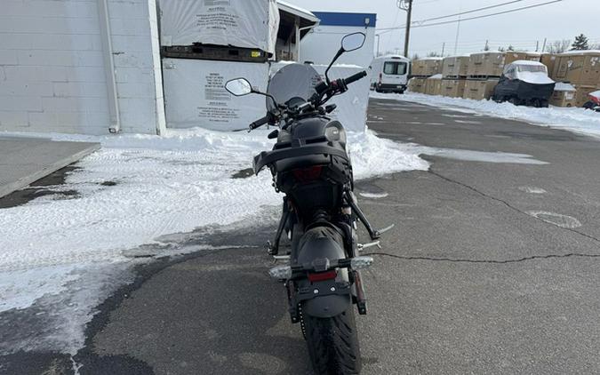 2025 Triumph Trident 660 Diablo RedSapphire Black