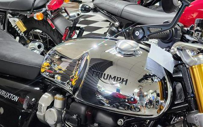 2023 Triumph Thruxton RS Chrome Edition