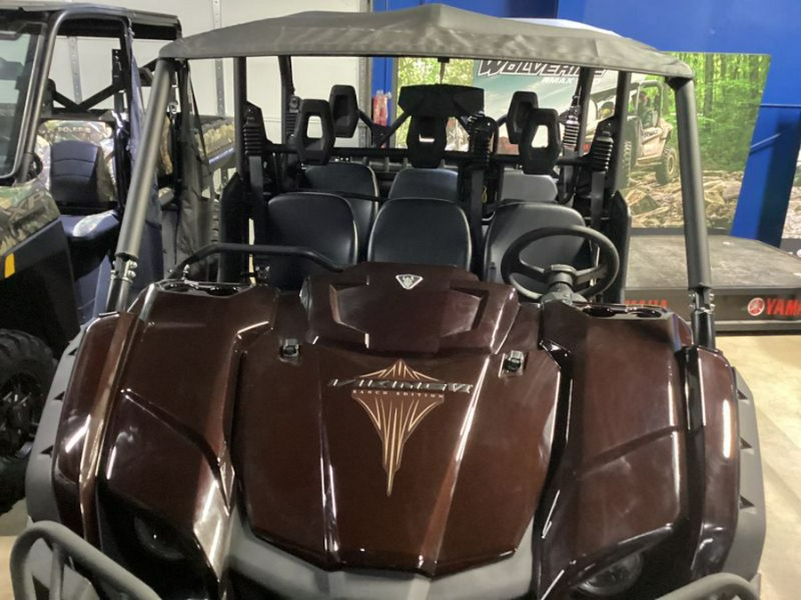 New 2024 YAMAHA VIKING VI EPS RANCH EDITION COPPER METALLIC