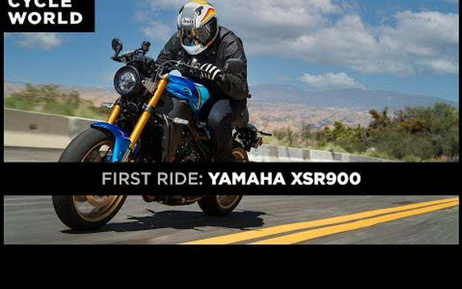 2022 Yamaha XSR900 First Ride