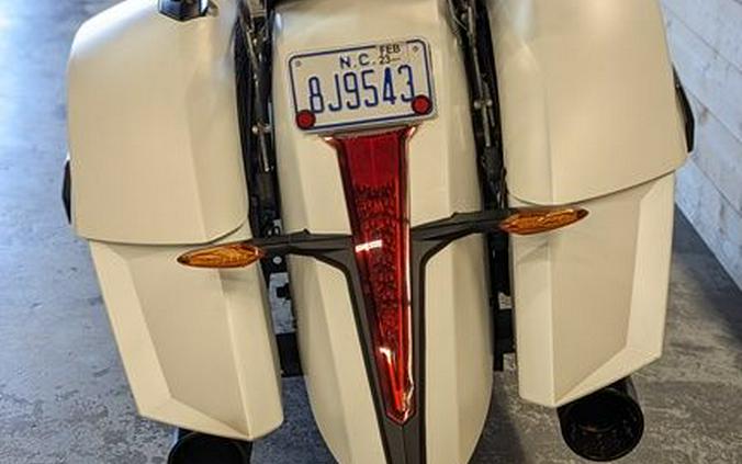 2016 Victory Motorcycles® Cross Country® Suede Pearl White