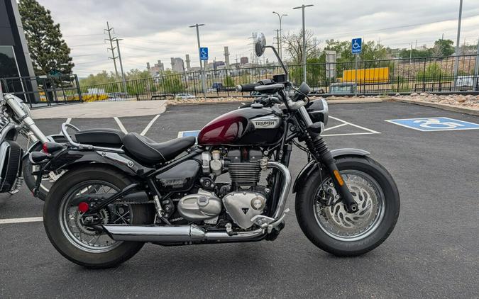 2024 Triumph Bonneville Speedmaster Phantom PURPLE
