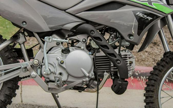 New 2024 KAWASAKI KLX110R BATTLE GRAY