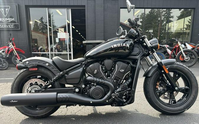 2025 Indian Scout Sixty Bobber Black Metallic