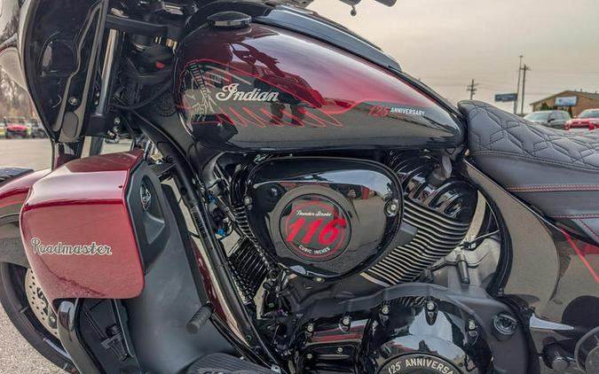 2026 Indian Motorcycle® Roadmaster 125th Anniversary Edition 125th Anniversary Red with Black Cryst