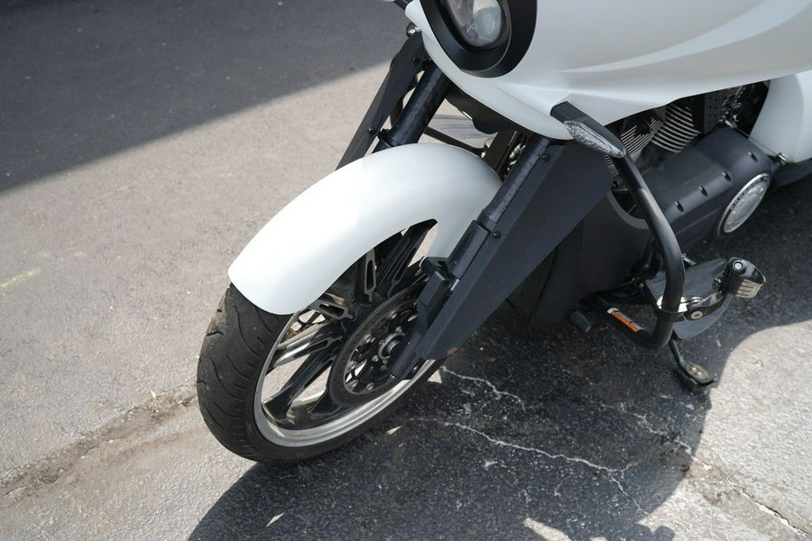 2016 Victory Motorcycles Cross Country Suede Pearl White