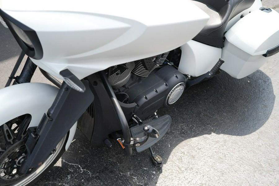 2016 Victory Motorcycles Cross Country Suede Pearl White