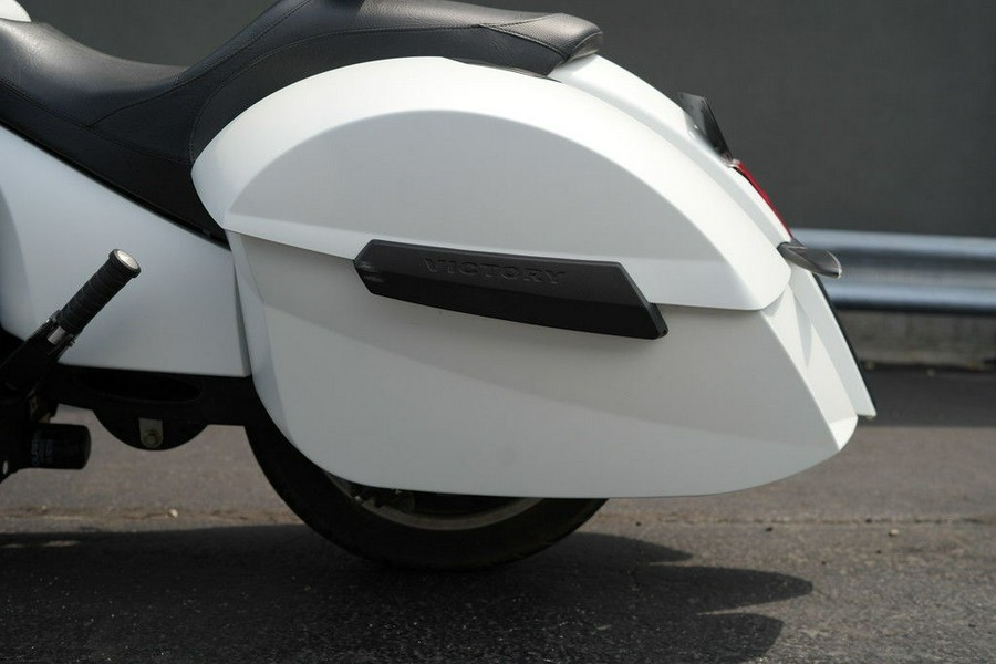 2016 Victory Motorcycles Cross Country Suede Pearl White