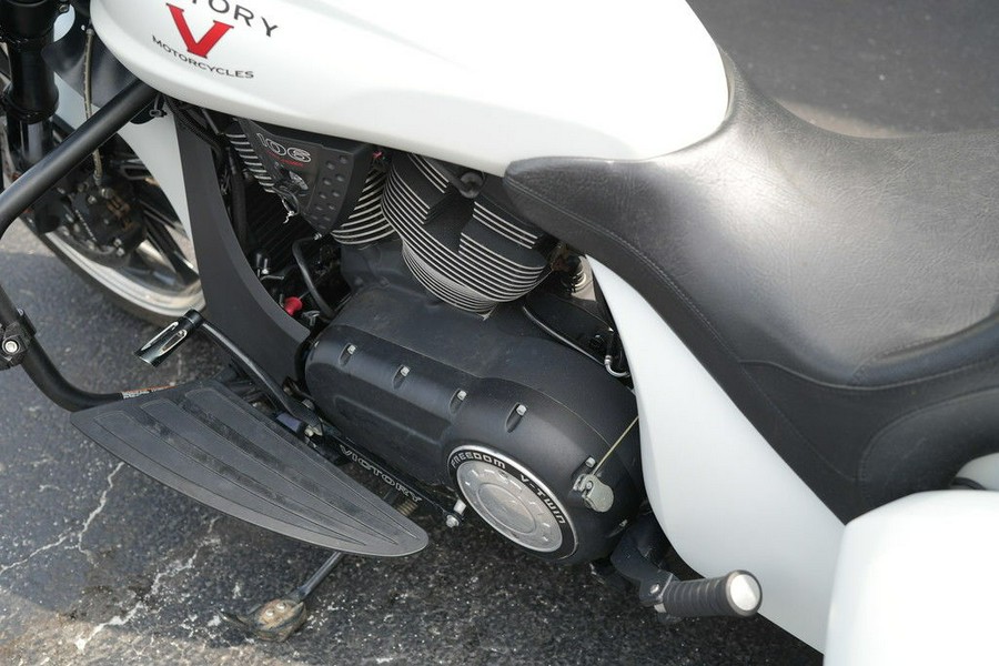 2016 Victory Motorcycles Cross Country Suede Pearl White
