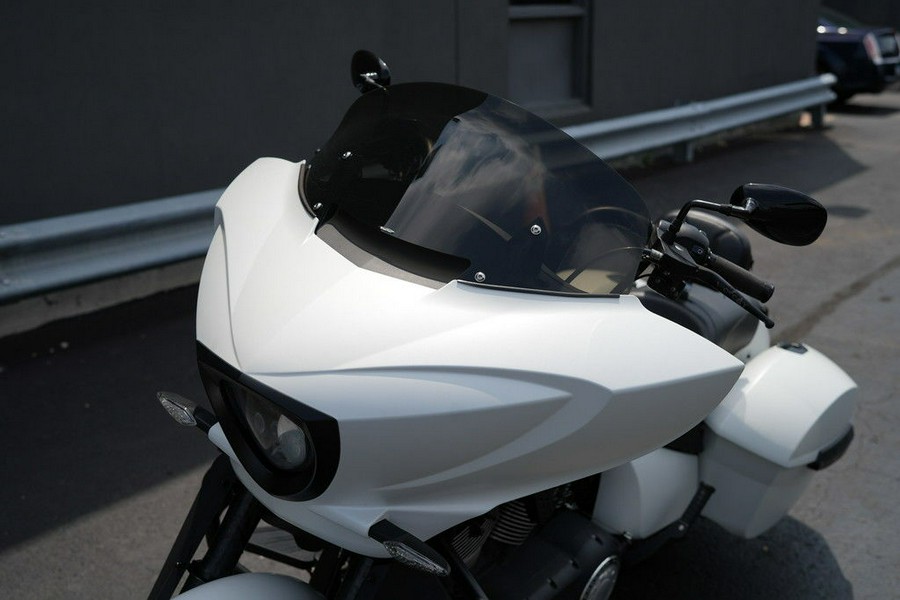 2016 Victory Motorcycles Cross Country Suede Pearl White