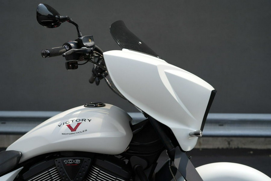 2016 Victory Motorcycles Cross Country Suede Pearl White