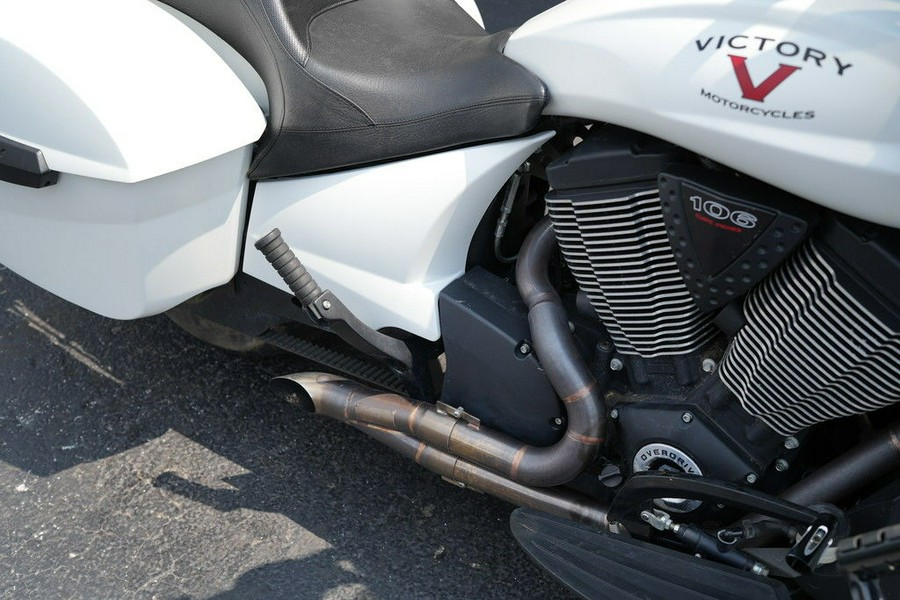 2016 Victory Motorcycles Cross Country Suede Pearl White
