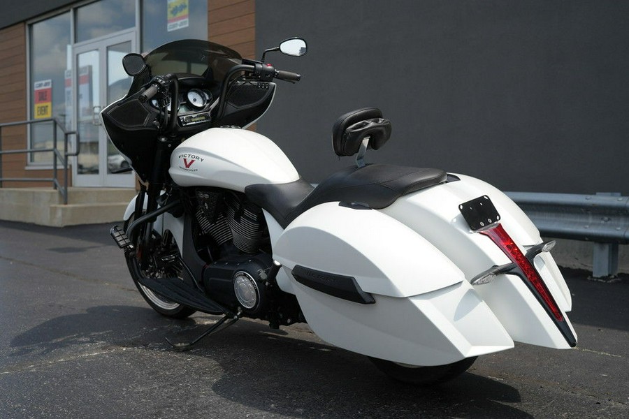 2016 Victory Motorcycles Cross Country Suede Pearl White