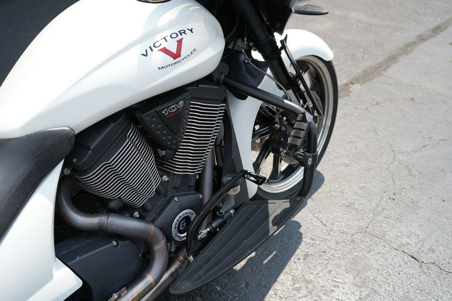 2016 Victory Motorcycles Cross Country Suede Pearl White