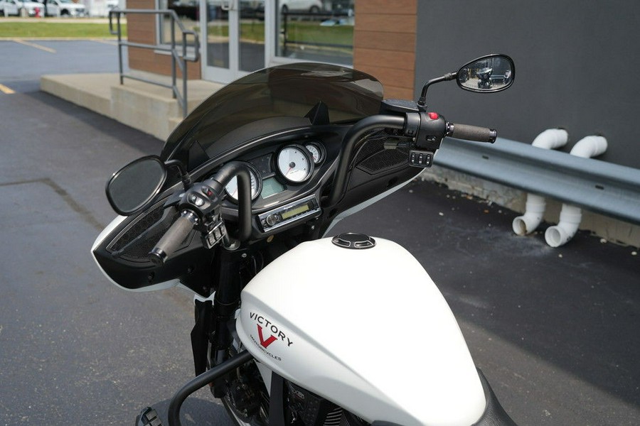 2016 Victory Motorcycles Cross Country Suede Pearl White
