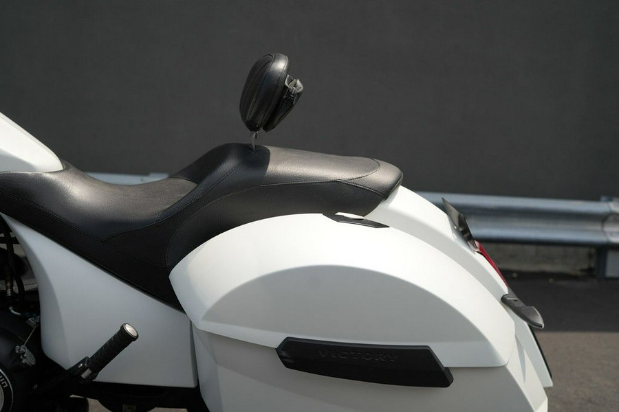 2016 Victory Motorcycles Cross Country Suede Pearl White