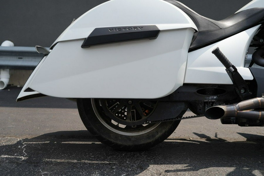 2016 Victory Motorcycles Cross Country Suede Pearl White