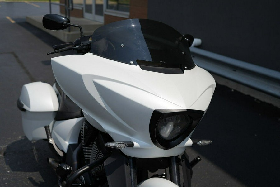2016 Victory Motorcycles Cross Country Suede Pearl White