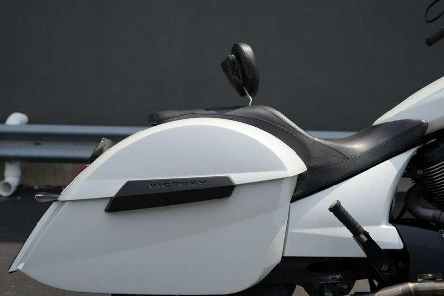 2016 Victory Motorcycles Cross Country Suede Pearl White
