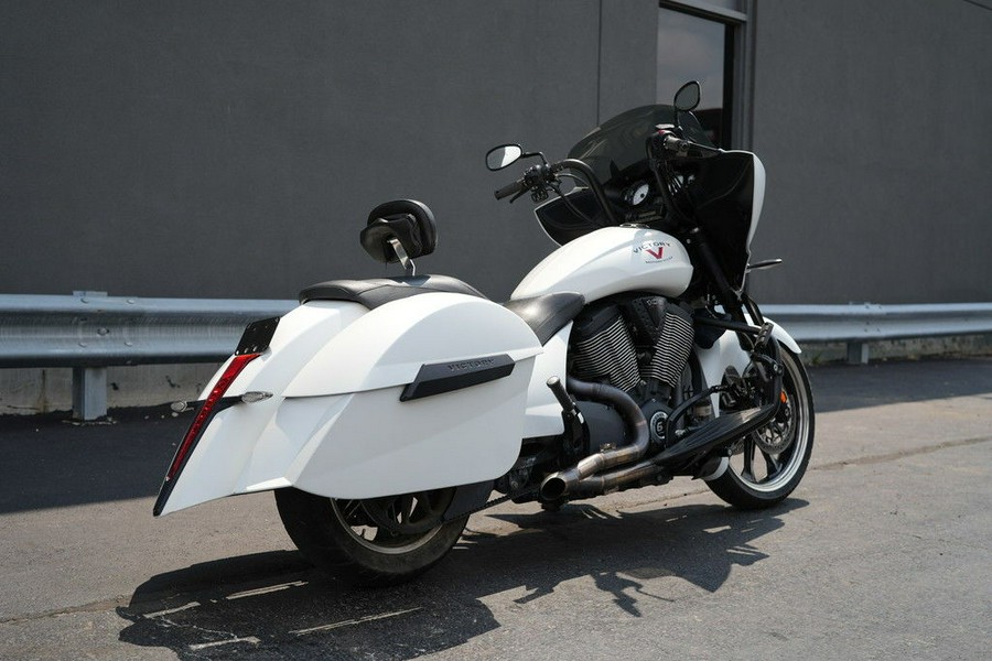 2016 Victory Motorcycles Cross Country Suede Pearl White