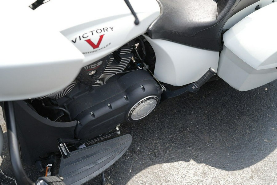 2016 Victory Motorcycles Cross Country Suede Pearl White