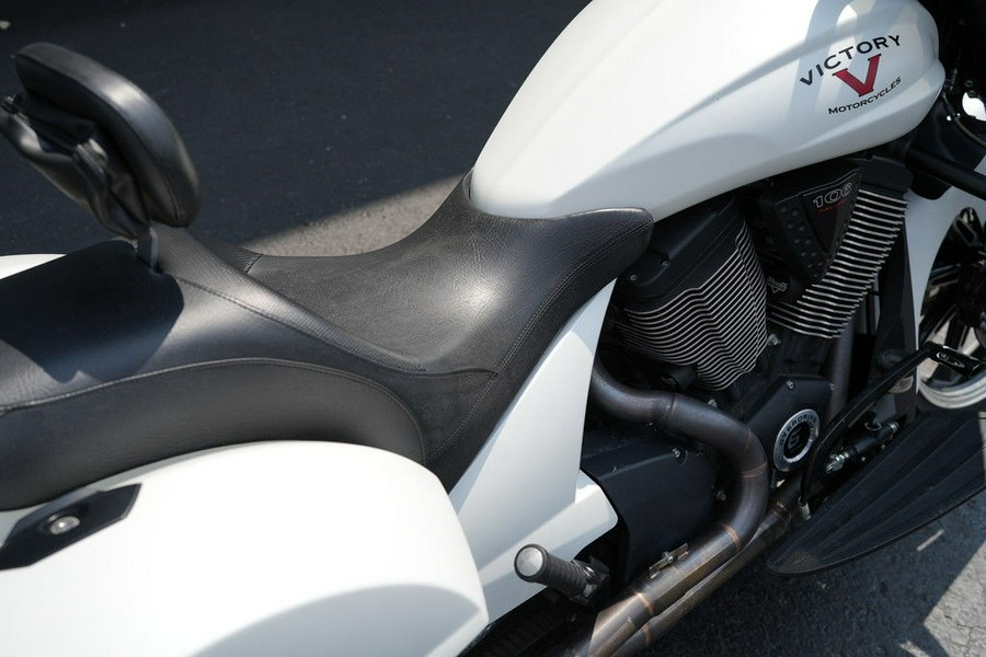 2016 Victory Motorcycles Cross Country Suede Pearl White