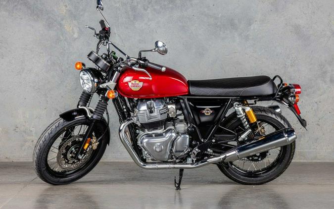 2026 Royal Enfield INT 650 Canyon Red