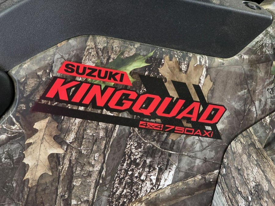 2025 Suzuki KingQuad 750 AXi Power Steering SE Camo
