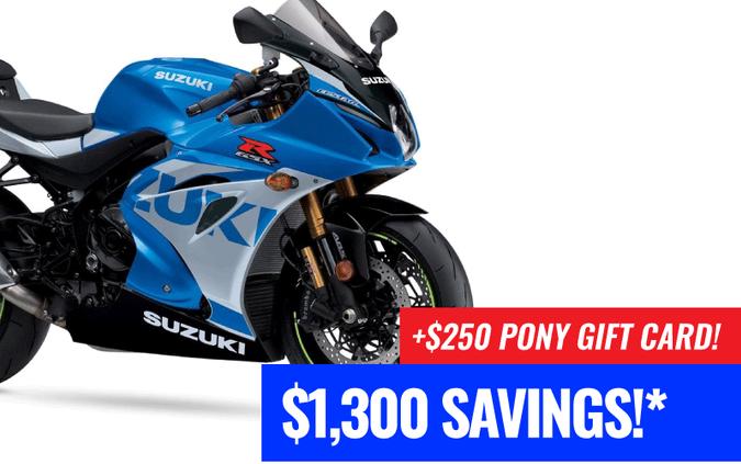 2023 Suzuki GSX-R1000Z w/ $250 Pony Gift Card & $1,300 Savings!*