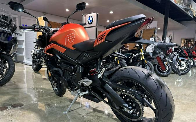 2025 Triumph Street Triple 765 R Matte Baja Orange R