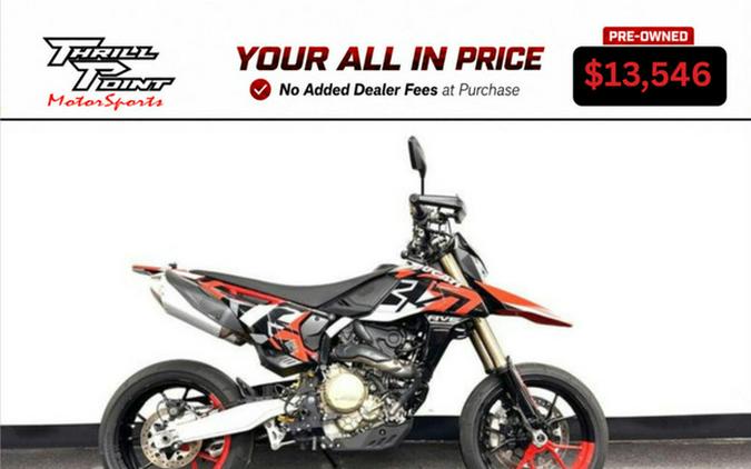 2025 Ducati Hypermotard 698 Mono RVE