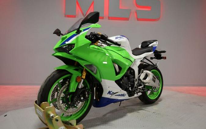 2024 Kawasaki Ninja ZX-6R 40th Anniversary Edition ABS