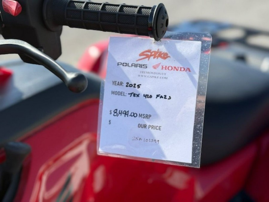 2025 Honda FourTrax Rancher 4X4 Automatic DCT EPS