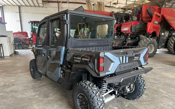 2025 Kawasaki METALLIC BLUISH GRAY RIDGE XR CREW LIMITED HVAC