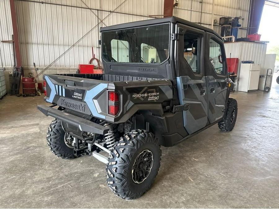 2025 Kawasaki METALLIC BLUISH GRAY RIDGE XR CREW LIMITED HVAC