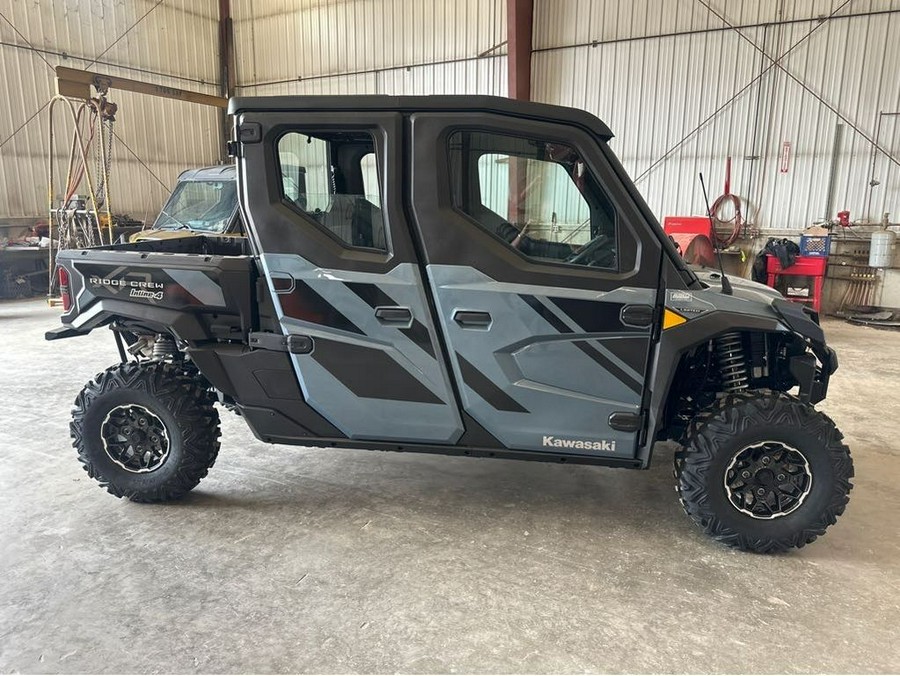 2025 Kawasaki METALLIC BLUISH GRAY RIDGE XR CREW LIMITED HVAC