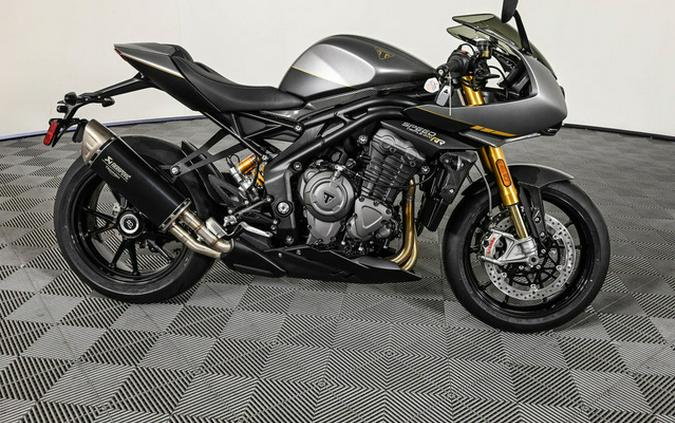2025 Triumph Speed Triple 1200 RR Breitling Edition Storm Grey