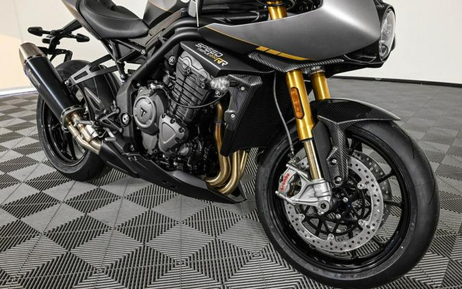 2025 Triumph Speed Triple 1200 RR Breitling Edition Storm Grey