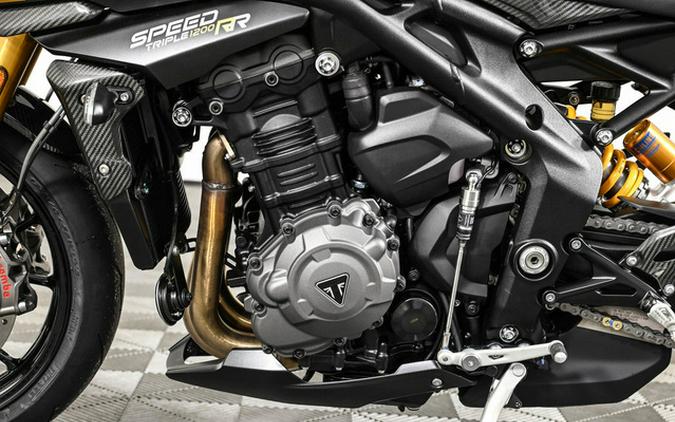 2025 Triumph Speed Triple 1200 RR Breitling Edition Storm Grey