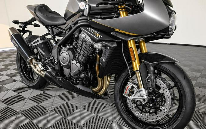 2025 Triumph Speed Triple 1200 RR Breitling Edition Storm Grey