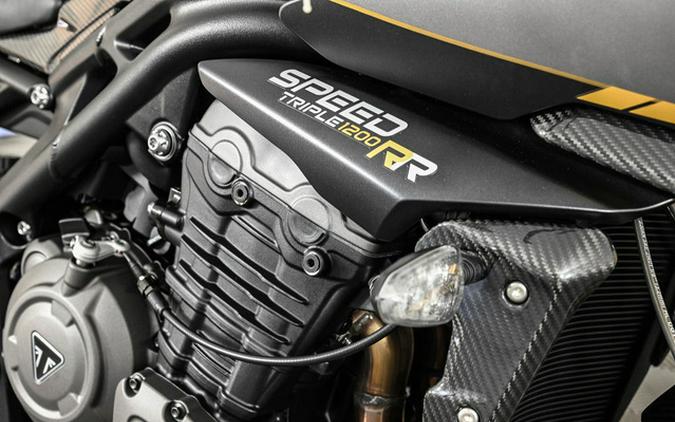 2025 Triumph Speed Triple 1200 RR Breitling Edition Storm Grey