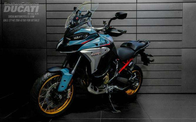 2026 Ducati Multistrada V4 Rally Adventure Travel&Radar Jade Green